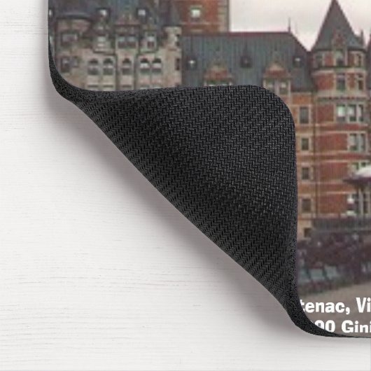 "Chateau Frontenac, Ville De Quebec " Mousepad (Ecke)