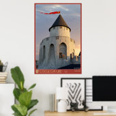 CHÂTEAU-GAILLARD - Das behaltend Poster bei Sonnen (Heimbüro)