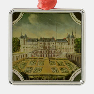 Chateau Heilig-Germain-en-Laye Silbernes Ornament