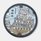 Chateau Himeji Japan Magnet (Vorne)