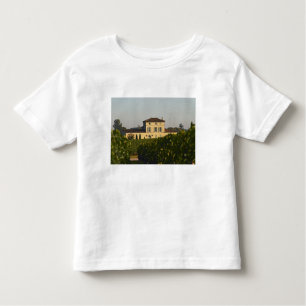 Chateau Lafleur Petrus und Weinberg, in Pomerol, Kleinkind T-shirt