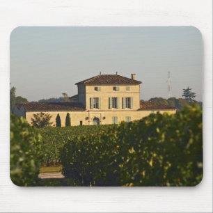 Chateau Lafleur Petrus und Weinberg, in Pomerol, Mousepad