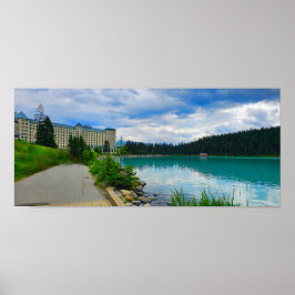 Chateau Lake Louise Alberta Kanada Poster