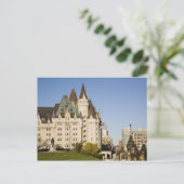 Chateau Laurier Hotel in Ottawa, Ontario, Kanada 2 Postkarte (Stehend Vorderseite)