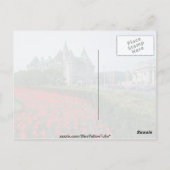 Chateau Laurier Hotel, Ottawa Blume Postkarte (Rückseite)