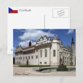 Chateau Litomysl Postkarte (Vorne/Hinten)
