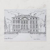 Chateau Margaux | Bordeaux, Frankreich Postkarte (Vorderseite)