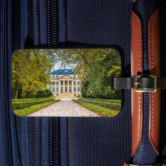 Chateau Margaux, Frankreich Gepäckanhänger (Vorderseite Insitu 4)