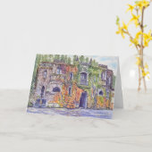 Chateau Montelena Karte (Gelbe Blume)