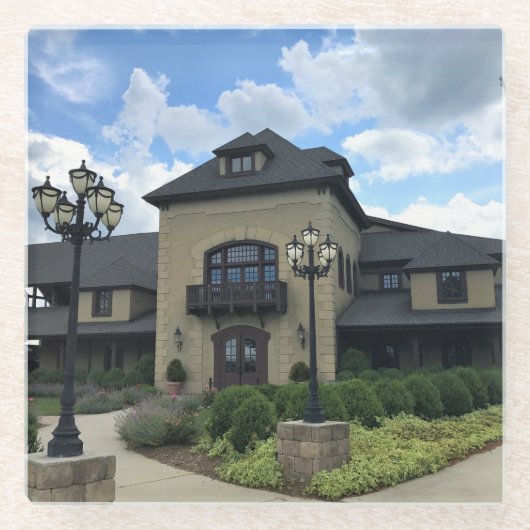 Chateau Morrisette Winery, Floyd, Virginia Glasuntersetzer (Vorderseite)