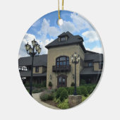 Chateau Morrisette Winery, Floyd, Virginia Keramik Ornament (Links)