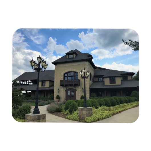 Chateau Morrisette Winery, Floyd, Virginia Magnet (Horizontal)