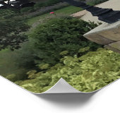 Chateau Morrisette Winery, Floyd, Virginia Poster (Ecke)