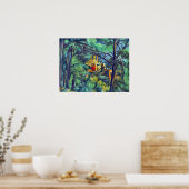 Chateau Noir von Paul Cezanne Poster (Küche)