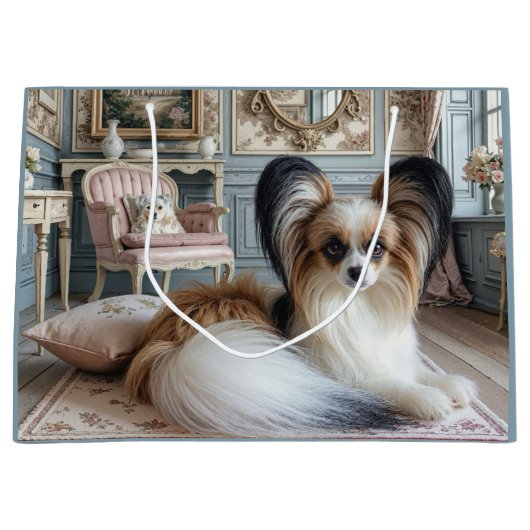 Chateau Papillon Große Geschenktüte (Vorderseite)