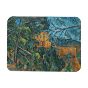 Chateau Pauls Cezanne   Noir, 1900-04 (Öl auf Magnet