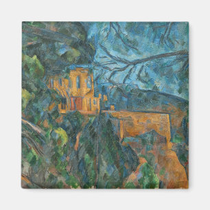 Chateau Pauls Cezanne   Noir, 1900-04 (Öl auf Magnet