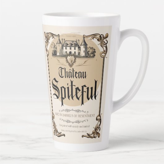 Château Spiteful - Aged in Barrels of Ressentiment Milchtasse (Rechts)