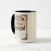 Château Spiteful - Aged in Barrels of Ressentiment Tasse (Vorderseite Links)