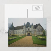 Chateau St. Germain, De-Levit, Frankreich Postkarte (Vorne/Hinten)
