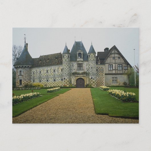 Chateau St. Germain, De-Levit, Frankreich Postkarte (Vorderseite)