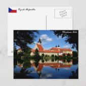Chateau Telc Postcard Postkarte (Vorne/Hinten)