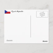 Chateau Telc Postcard Postkarte (Rückseite)