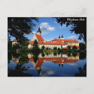 Chateau Telc Postcard Postkarte