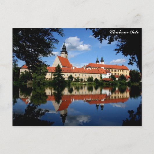 Chateau Telc Postcard Postkarte (Vorderseite)