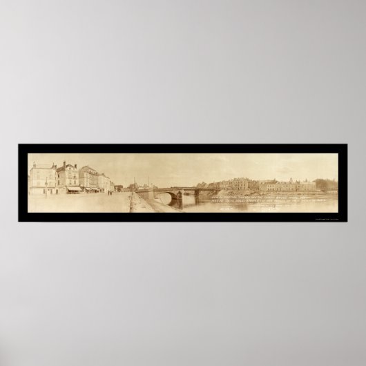 Chateau Thierry Marine Foto 1918 Poster (Vorne)