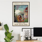 Chateau Tongariro Neuseeland Poster (Heimbüro)
