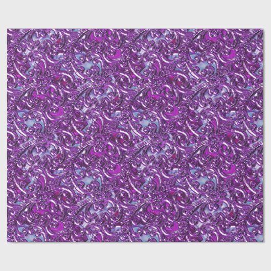 Château Vera Baroque 12 Elegance Wrapping Paper Geschenkpapier (Flach)