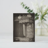 Château Versailles, ein königliches Schlafzimmer Postkarte (Stehend Vorderseite)