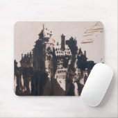 Chateau verstärkt durch zwei Brücken Mousepad (Mit Mouse)