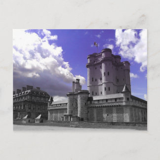 Chateau Vincennes, Paris Postkarte