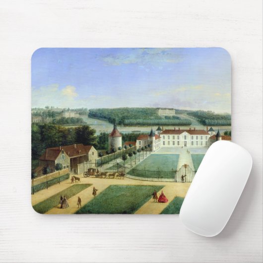 Chateau von Charles Guillaume Le Normant Mousepad (Mit Mouse)