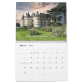 Châteaux de Loire - Paläste in Frankreich Kalender (Feb 2027)
