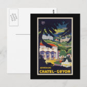Chatel-Guyon Auvergne Postkarte (Vorne/Hinten)
