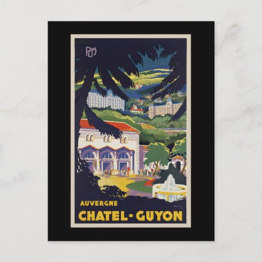 Chatel-Guyon Auvergne Postkarte (Vorderseite)