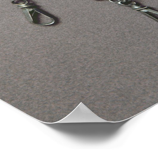 Chatelaine, Ende des 18. Jahrhunderts Poster (Ecke)