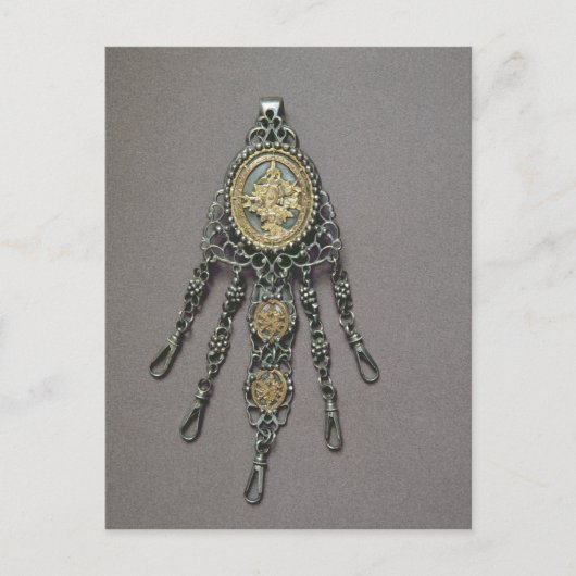 Chatelaine, Ende des 18. Jahrhunderts Postkarte (Vorderseite)