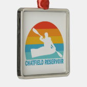 Chatfield Reservoir Colorado Kayak Ornament Aus Metall (Rechts)