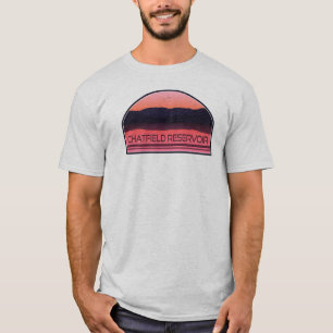 Chatfield Reservoir Colorado Roter Sonnenaufgang T-Shirt