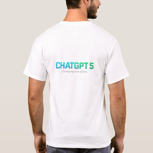 ChatGPT 5 AI-T - Shirt | Futuristische Tech & AI L (Rückseite)