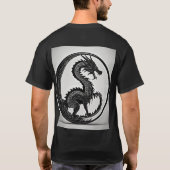 ChatGPT Sie haben gesagt: Chinesischer Drache Bech T-Shirt (Rückseite)