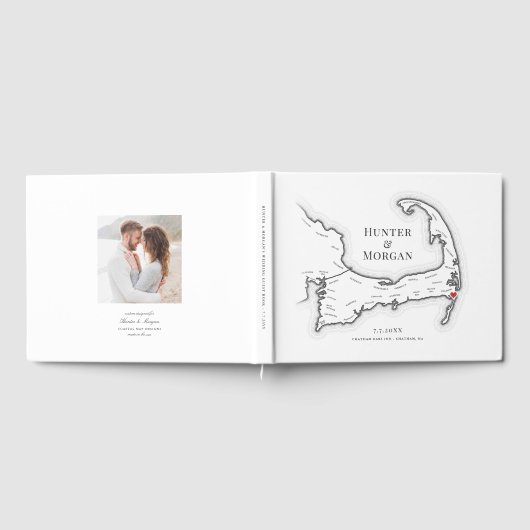 Chatham Bars Inn Cape Cod Wedding Gästebuch (Voll)