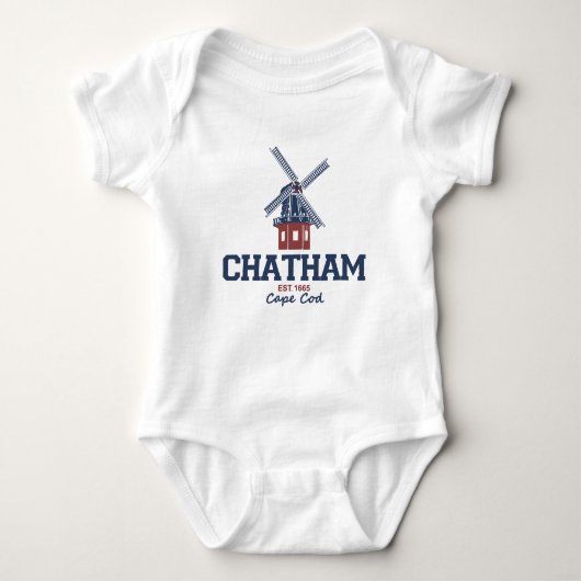 Chatham - Cape Cod Baby Strampler (Vorderseite)