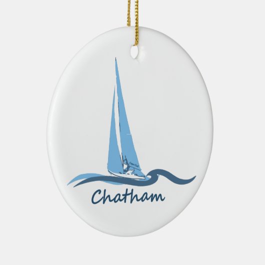 Chatham - Cape Cod Keramikornament (Rechts)