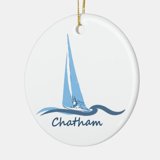 Chatham - Cape Cod Keramikornament (Links)