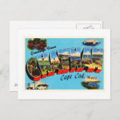 Chatham Cape Cod Massachusetts MA Travel Souvenir Postkarte (Vorne/Hinten)
